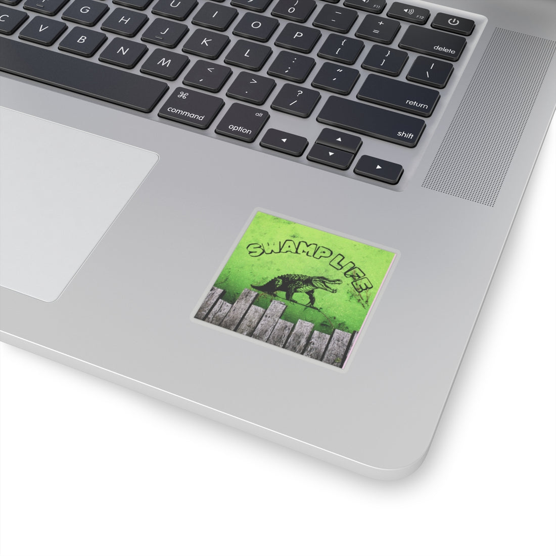 Swamp Life Kiss-Cut Sticker - Vibrant Nature-Inspired Décor for Wildlife Lovers