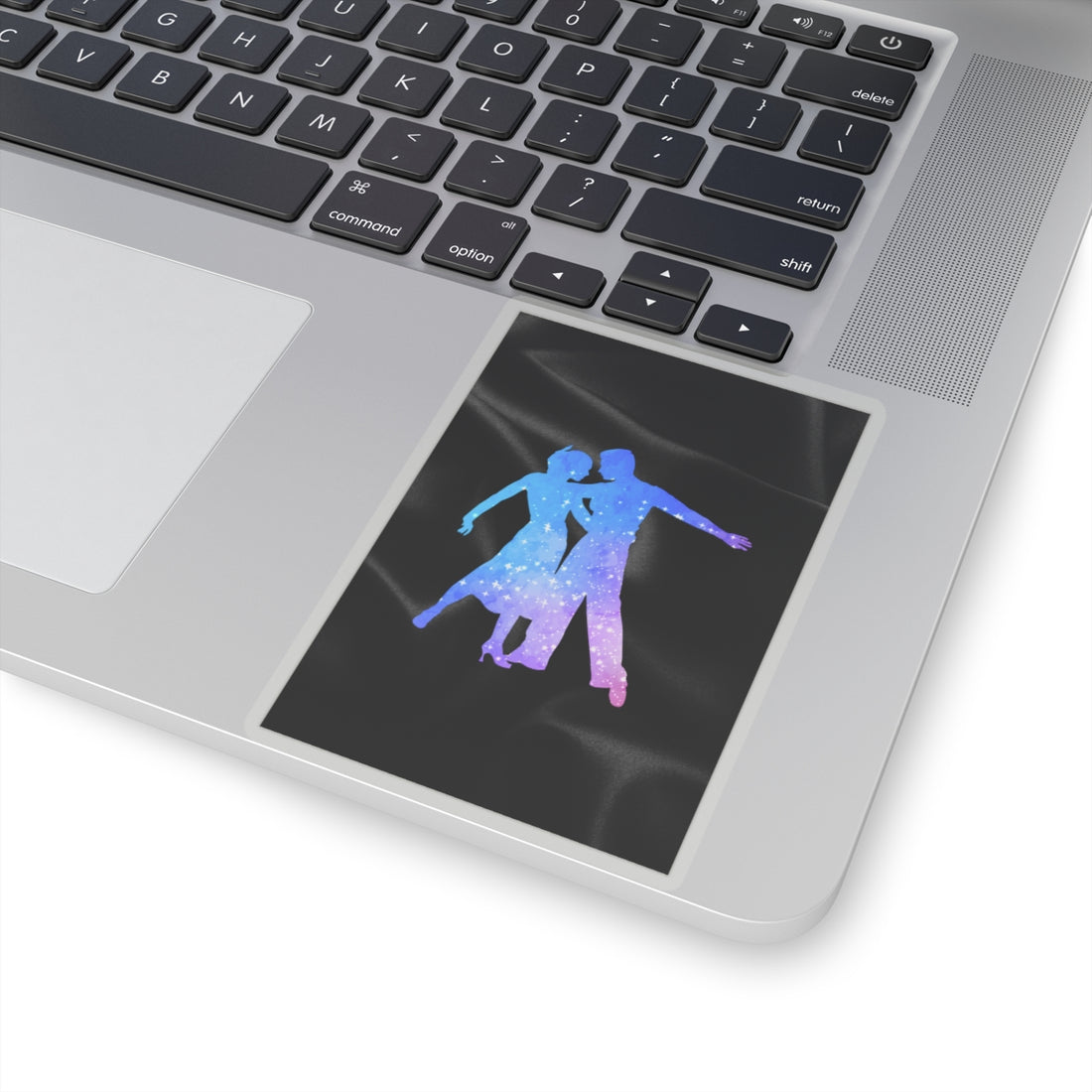 Dancing Couple Galaxy Kiss-Cut Stickers – Perfect for Dance Lovers & Cosmic Vibes