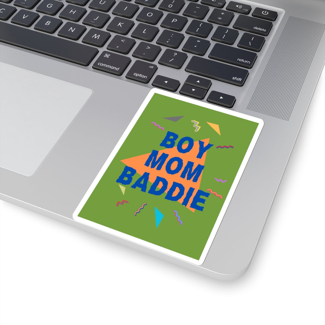 Boy Mom Baddie Kiss-Cut Stickers - Fun and Trendy Decals for Moms