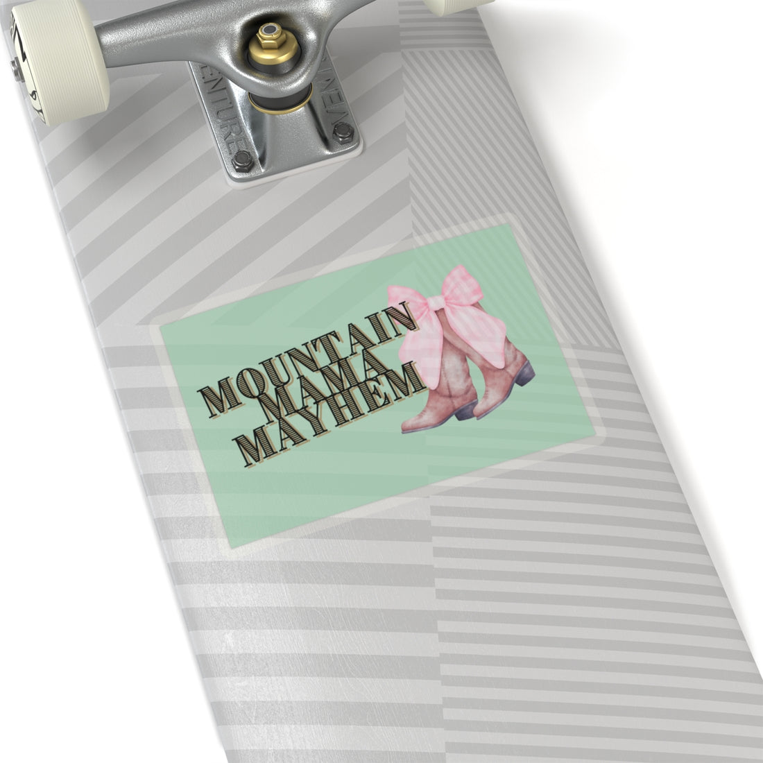 Mountain Mama Mayhem Kiss-Cut Stickers - Fun & Whimsical Decor for Moms