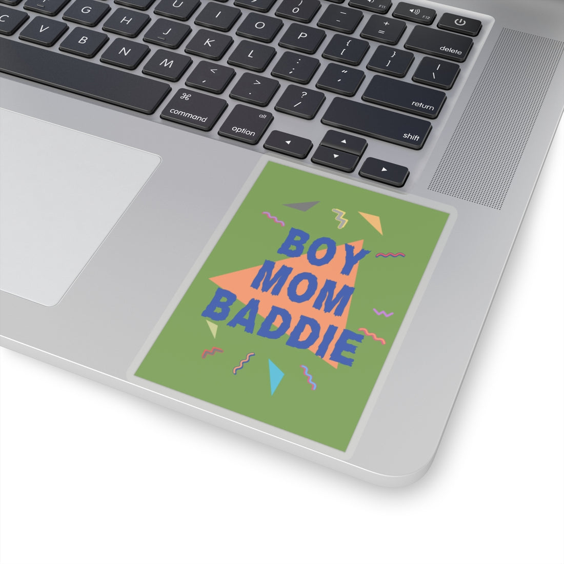 Boy Mom Baddie Kiss-Cut Stickers - Fun and Trendy Decals for Moms